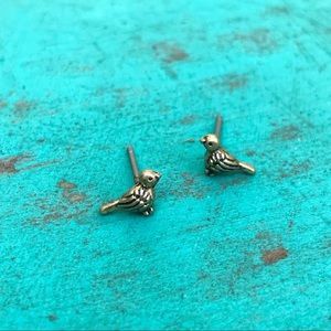 Tiny Bird stud Earrings